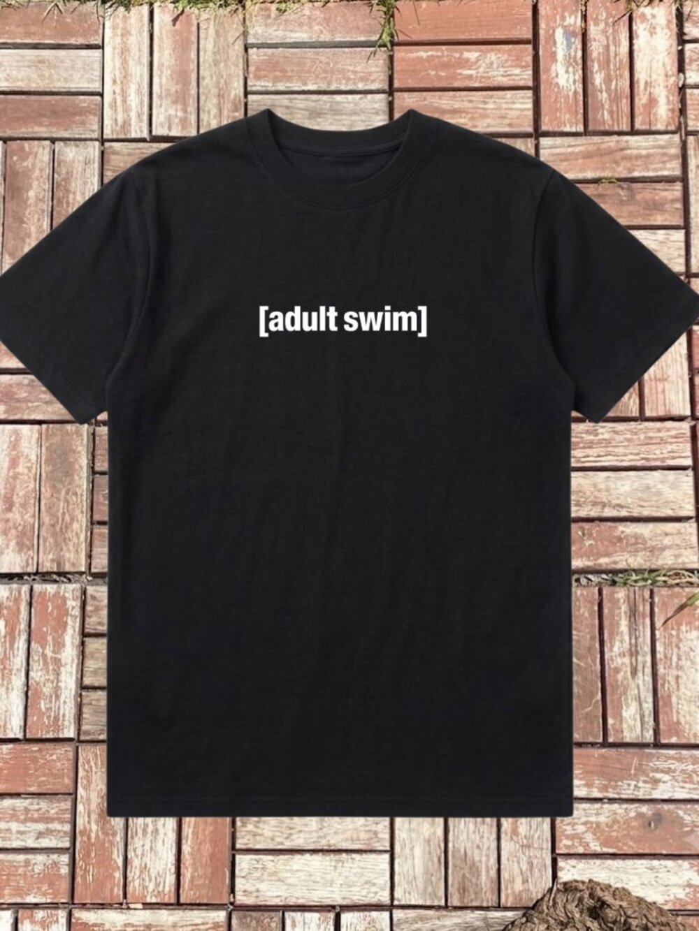 Adult Swim Black Graphic T-Shirt - Size Small